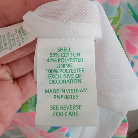 NWT Lilly Pulitzer Carmelisa shift dress, size 2 - Picture 6 of 11